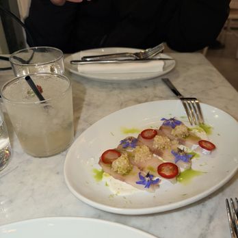 Cento Pasta Bar - Hamachi Crudo - Italian Near Me - Los Angeles, California