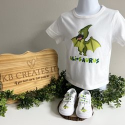 KB CREATES IT - Custom tshirt and matching shoes