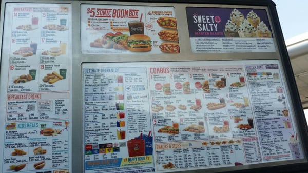 Menu photo 5 Sonic Drive-In MADERA, CA