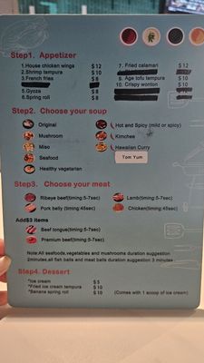 Menu photo 8 Hawaii Pot Shabushabu House Modesto, CA Menu photo 8 Hawaii Pot Shabushabu House Modesto, CA