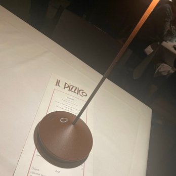 Il Pizzico - I don't typically share the table lighting, but this one is too cool. - Italian Near Me - Rockville, Maryland