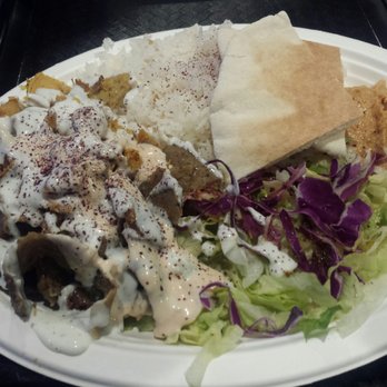 Extreme Hummus - Beef lamb plate - Mediterranean Near Me - Citrus Heights, California