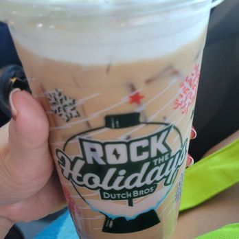 Dutch Bros Coffee - Candy Cane Mocha. - Coffee & Tea Near Me - Mesa, Arizona
