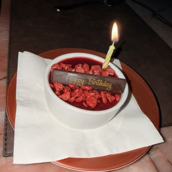 Carversteak - Birthday Dessert - Steakhouses Near Me - Las Vegas, Nevada