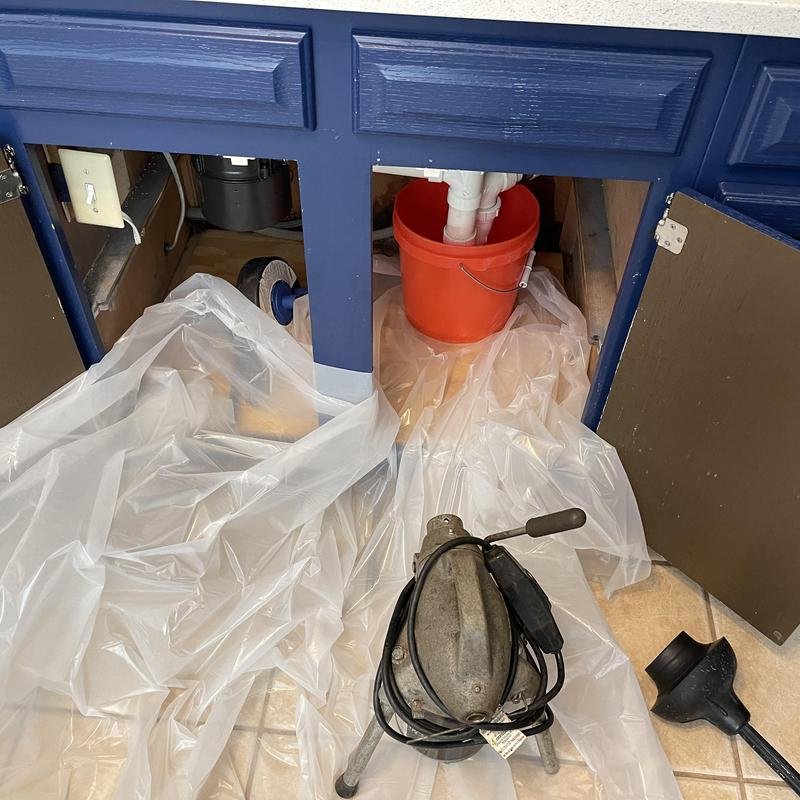 Slide of Blackwater Drain Cleaning