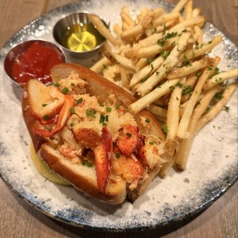Half Shell - Lobster Roll Hot - Seafood Near Me - Charlotte, North Carolina Half Shell - Lobster Roll Hot - Seafood Near Me - Charlotte, North Carolina