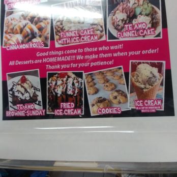 Te Amo Pizza - Dessert menu - Pizza Near Me - Bell, California Te Amo Pizza - Dessert menu - Pizza Near Me - Bell, California