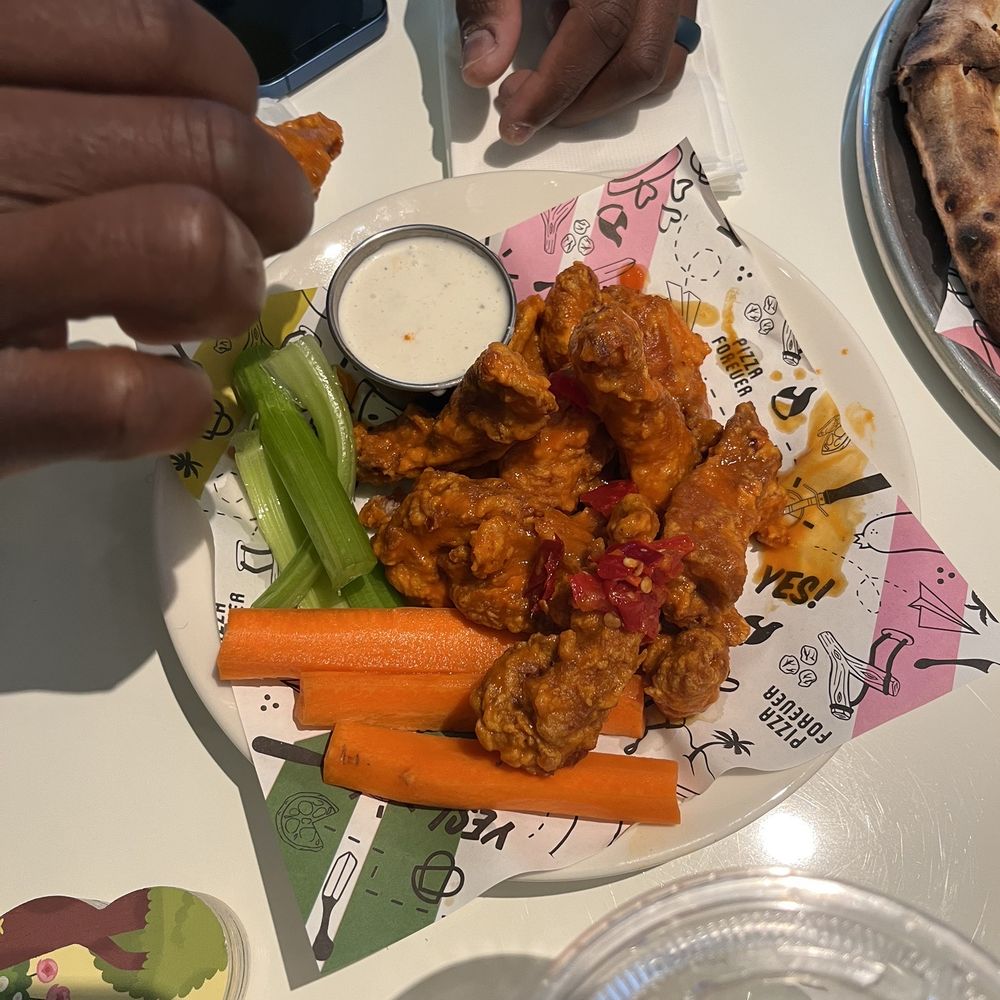 Pitfire Pizza - BONELESS BUFFALO WINGS - Pizza Near Me - Carlsbad, California Pitfire Pizza - BONELESS BUFFALO WINGS - Pizza Near Me - Carlsbad, California