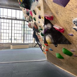 Bouldering was with the aforementioned incredible windows Bouldering was with the aforementioned incredible windows