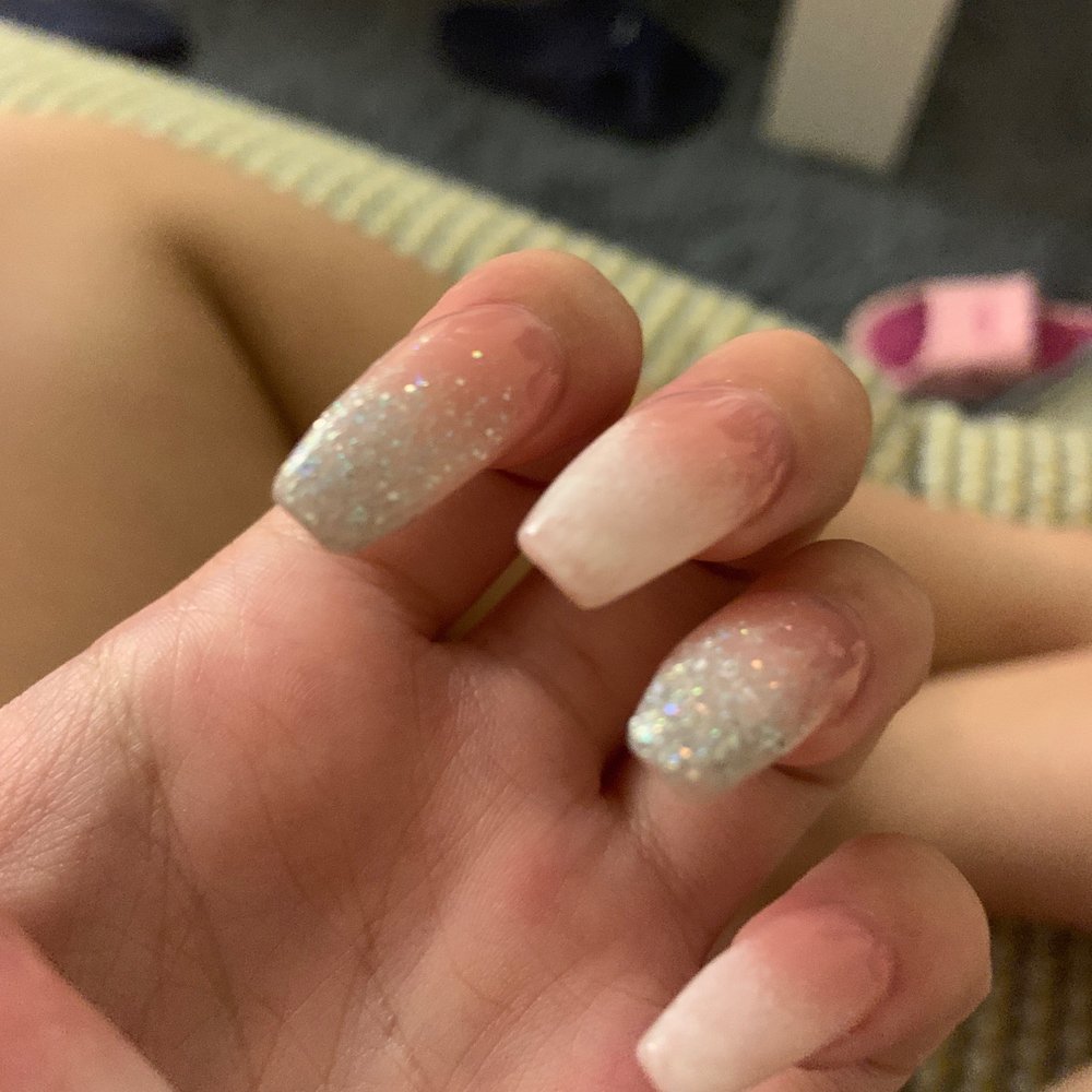 CC Nails NYC - Ombré didn't come out good but it a good nail salon just don't get ombré - Nail Salons Near Me - Flushing, New York CC Nails NYC - Ombré didn't come out good but it a good nail salon just don't get ombré - Nail Salons Near Me - Flushing, New York