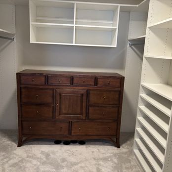 Econize Closets & Blinds - Primary closet with my favorite chest of drawers. - Home Organization Near Me - Ashburn, Virginia Econize Closets & Blinds - Primary closet with my favorite chest of drawers. - Home Organization Near Me - Ashburn, Virginia