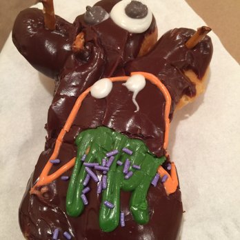 Voodoo Doughnut - My very indulgent voodoo doughnut- raspberry filled - Donuts Near Me - Denver, Colorado Voodoo Doughnut - My very indulgent voodoo doughnut- raspberry filled - Donuts Near Me - Denver, Colorado