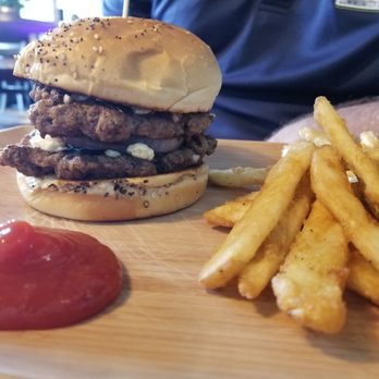 Angus Grill - Black 'n Bleu burger - Burgers Near Me - Winterville, North Carolina