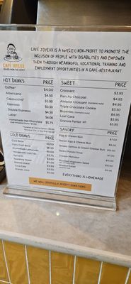 Menu photo 8 Café Joyeux New York, NY