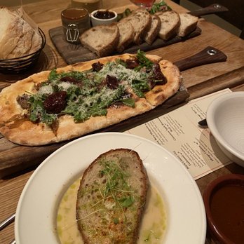 Agricola Eatery - From closest to furthest Seafood Chowder, Duck Flatbread, Mushroom Pate - New American Near Me - Princeton, New Jersey Agricola Eatery - From closest to furthest Seafood Chowder, Duck Flatbread, Mushroom Pate - New American Near Me - Princeton, New Jersey