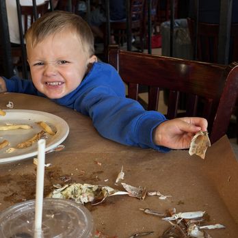 Crab House - He ate them too! - Seafood Near Me - Rehoboth Beach, Delaware