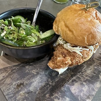 Five5eeds - Chicken sandwich - Coffee & Tea Near Me - Park City, Utah Five5eeds - Chicken sandwich - Coffee & Tea Near Me - Park City, Utah