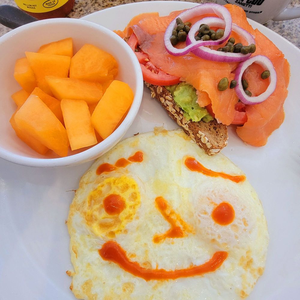 Eggsquisite Cafe - Salmon Avocado Toast breakfast!!! mmm-MMM! Great menu, great quality, great service! - Breakfast & Brunch Near Me - McKinney, Texas