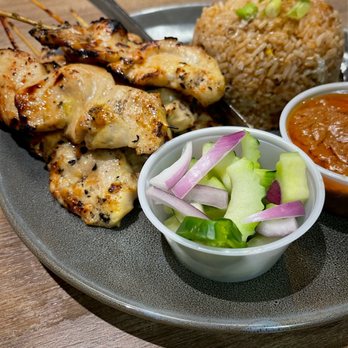 Thai BBQ - Chicken Sa-te Dinner - Thai Near Me - Las Vegas, Nevada Thai BBQ - Chicken Sa-te Dinner - Thai Near Me - Las Vegas, Nevada