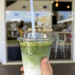 The Jammin' Banana Bakery & Cafe - Matcha latte