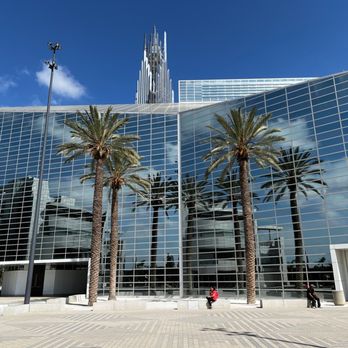 Christ Cathedral - Rear of the cathedral - Churches Near Me - Garden Grove, California