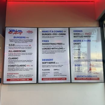 With Love Always - Menu - Burgers Near Me - Las Vegas, Nevada With Love Always - Menu - Burgers Near Me - Las Vegas, Nevada