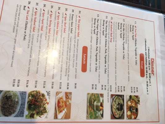 Menu photo 5 Nisa's Thai Kitchen Warrenton, OR