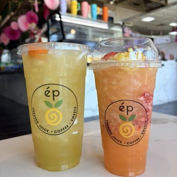 Ep  Juicery - Calamansi coconut sugarcane Pineapple, red apple and strawberry - Juice Bars & Smoothies Near Me - Garden Grove, California
