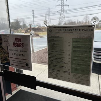 The Breakfast Table - Menu & hours! - Breakfast & Brunch Near Me - Easton, Pennsylvania