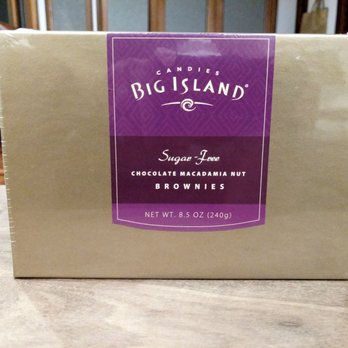 Big Island Candies - Sugar free chocolate macadamia nut brownies - Candy Stores Near Me - Hilo, Hawaii Big Island Candies - Sugar free chocolate macadamia nut brownies - Candy Stores Near Me - Hilo, Hawaii