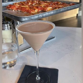 Adrienne’s Pizzabar - Nutellatini  (tastes like adult chocolate milk) - Pizza Near Me - West Palm Beach, Florida
