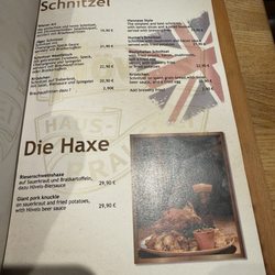 Hövels Hausbrauerei - Menu 1