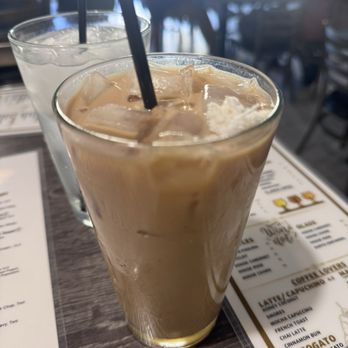 The Brunch House - Iced honey coconut latte was delicious and refreshing - Breakfast & Brunch Near Me - Temecula, California