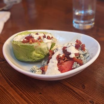 Patrick Doud's Irish Pub - Wedged bleu cheese salad - Irish Near Me - Mackinac Island, Michigan