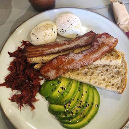 Classic Breakfast - loved how they offered avocado or bacon or both