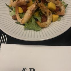 Restaurante À Parte - Grilled shrimp mango salad