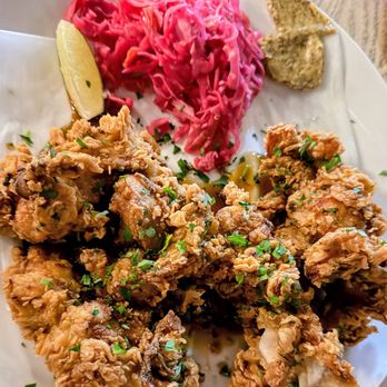 Brassica Kitchen & Cafe - FRIED CHICKEN, yep real great. - New American Near Me - Jamaica Plain, Massachusetts