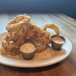 Onion Rings with Ranch dressing Onion Rings with Ranch dressing