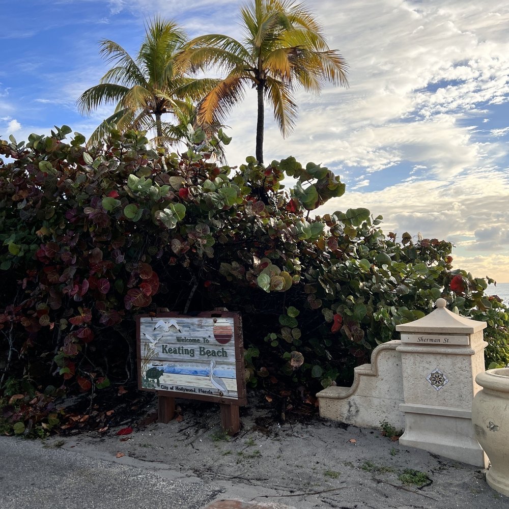Keating Beach - Beaches Near Me - Hollywood, Florida