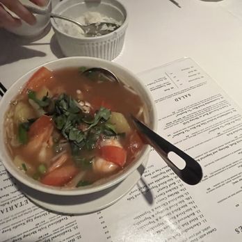 Le Bambou - 34. Traditional Style Shrimp Soup LARGE BOWL (eat with rice!) - Vietnamese Near Me - Del Mar, California