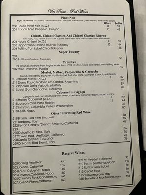 Menu photo 3 DiBenedetto Trattoria Hoffman Estates, IL