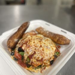 Savannah Pizza Company - Veggie Lasagna with Sticks