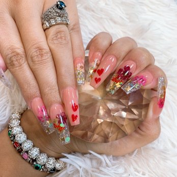Mk Nails - Valentines Day Nails!! Thanks Vickie - Waxing Near Me - Mission Viejo, California Mk Nails - Valentines Day Nails!! Thanks Vickie - Waxing Near Me - Mission Viejo, California