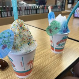 Bomb pop and pina Poppin' Pia Colada