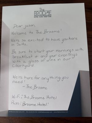 The Broome Hotel New York by null