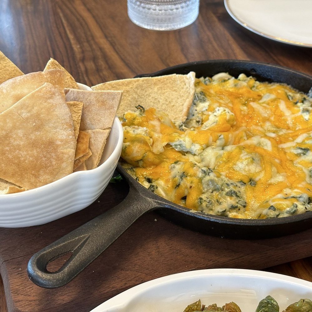 At The Rooftop - Spinach & artichoke dip. - Cocktail Bars Near Me - Canton, Connecticut