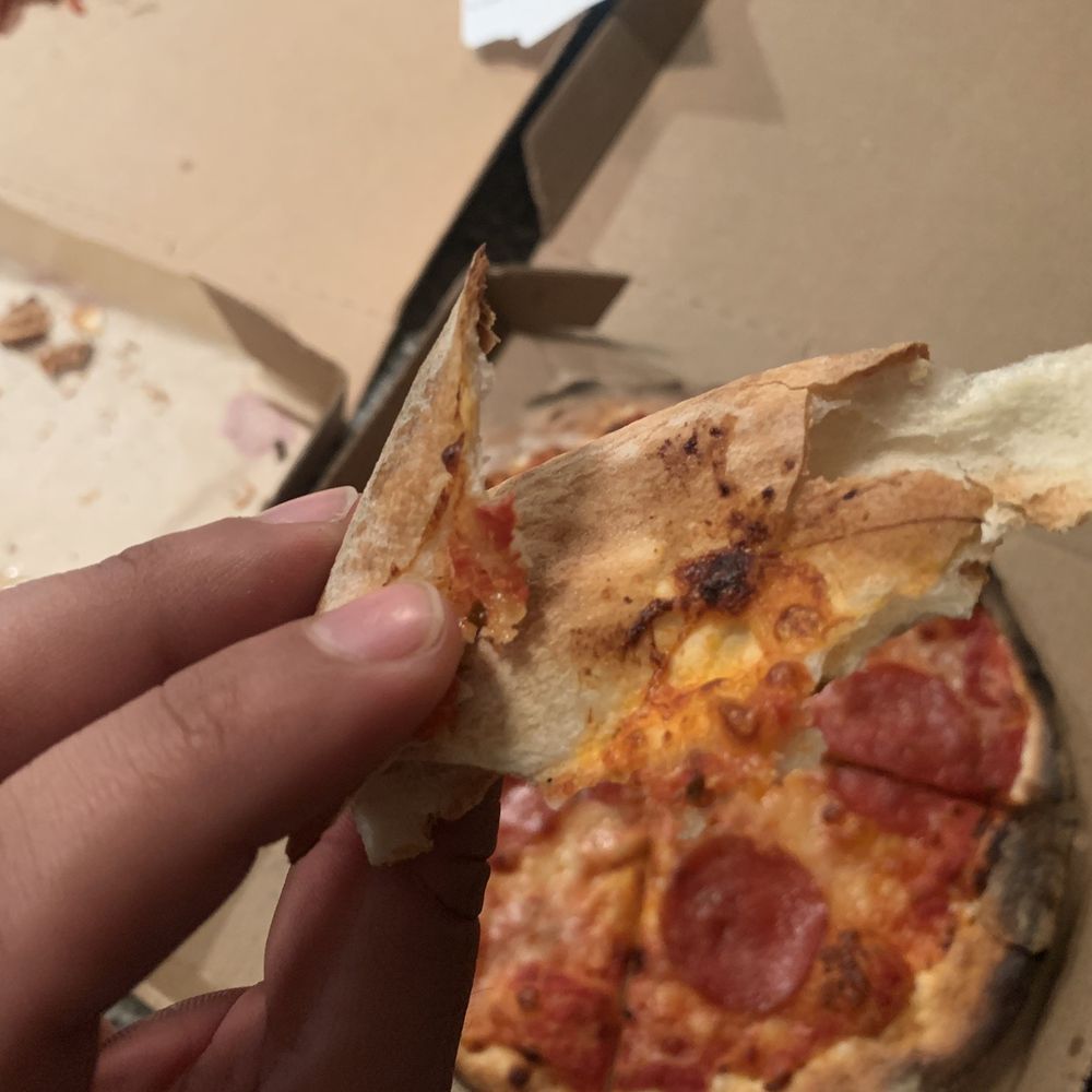 MOD Pizza - The crust was hollow and crunchy, like as if it was stale or left out for too long. - Pizza Near Me - Katy, Texas