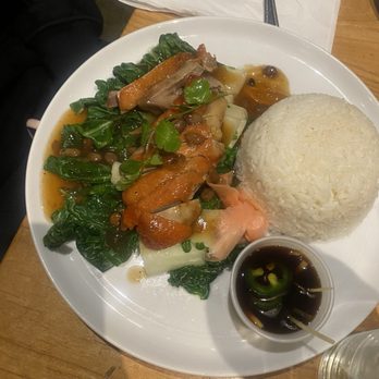 Thai Canteen - 2 Kao Nar Bpet - duck - Thai Near Me - Davis, California