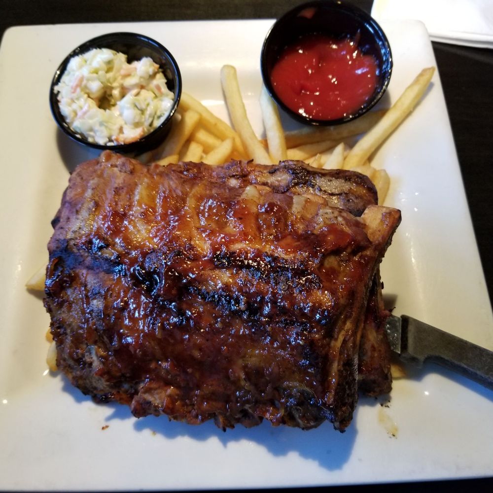 Keegan's Grill - Full rack of ribs, tender with fries - American Near Me - Phoenix, Arizona Keegan's Grill - Full rack of ribs, tender with fries - American Near Me - Phoenix, Arizona