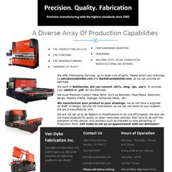 Van Dyke Fabrication